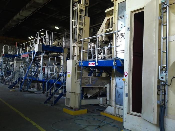 Used Pulp Dryer - Ahlström, Valmet - 3720 mm