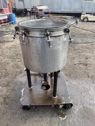 Used Used 304 stainless steel horizontal plate filter