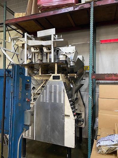 Used Mira-Pak Vertical Form/Fill & Seal Machine Model: K