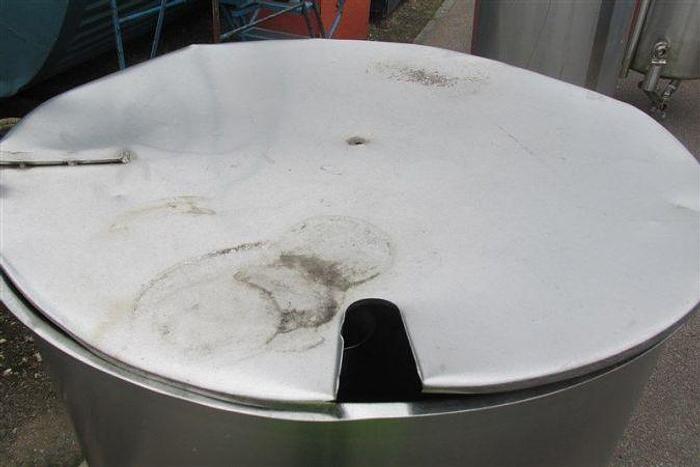 Used 500 Litre Stainless Steel Tank