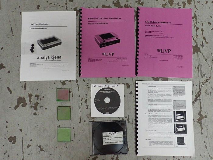 Used UVP Biospectrum 310 AC Darkroom Imaging System with CD, Manuals and Extras