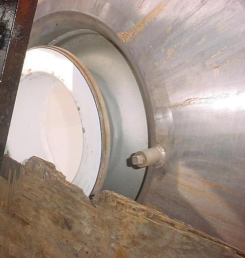 Used 250 GALLON PFAUDLER REACTOR – GLASS LINED – 100/FV/90 PSI