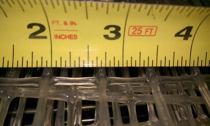 Used Plastic Mesh Grid Sheets