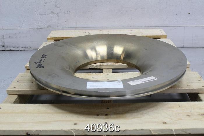 Used Goulds 3175 8x10x22 CD4M Suction Side Plate #40936