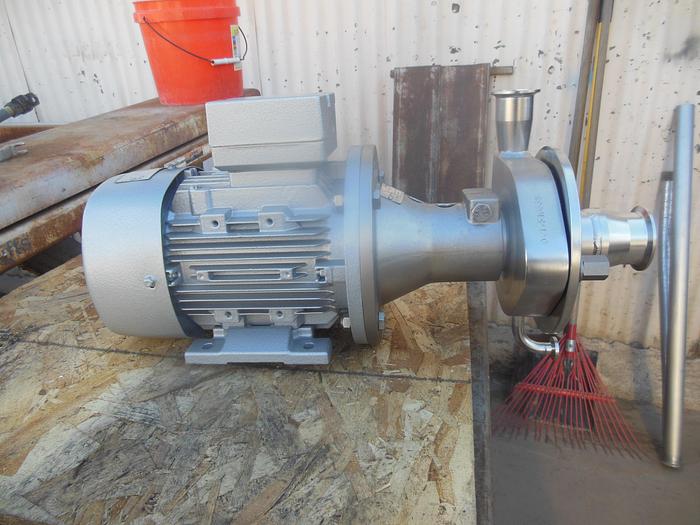 Used Pump, Centrif., 2.30 HP, Stainless Steel, Fristam, Model FPE 712 B, #S742766