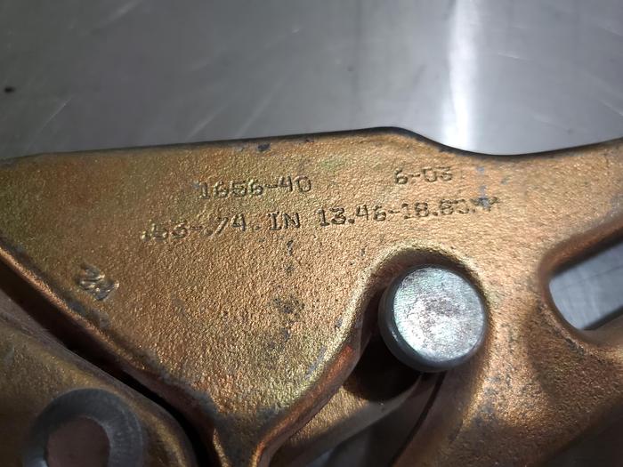 Used Klein Cable Pull 1656-40 8000lb .53-.74 in (H3)