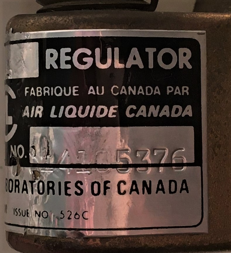 Used Air Liquide 151-1137 Nitrogen Regulator - CGA 350