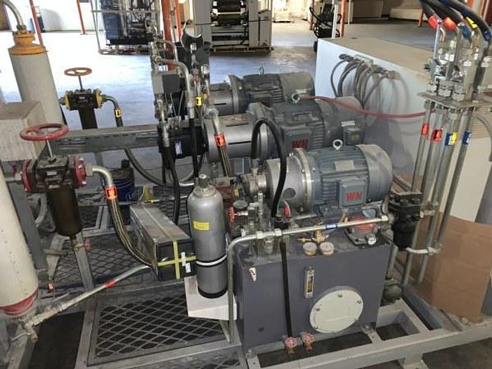 Used SET H1000G2FV-1 HIGH-PRESSURE POLYERETHANE FOAM INJECTION SYSTEM