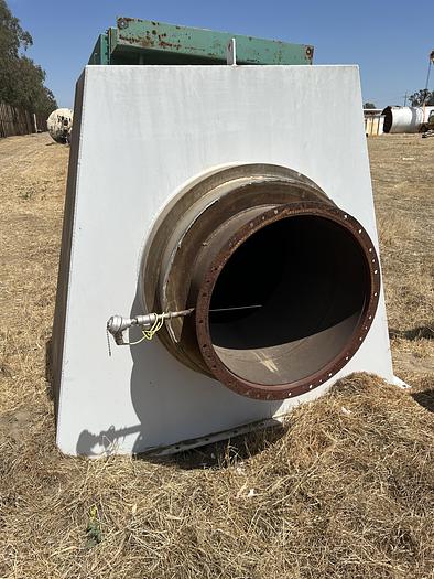 Used Heat Exchanger, Air-Fin Tube, 1200 deg F, Canon Boiler Works #S744456