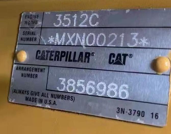 Caterpillar 3512C New generator sets Mfg year 2017