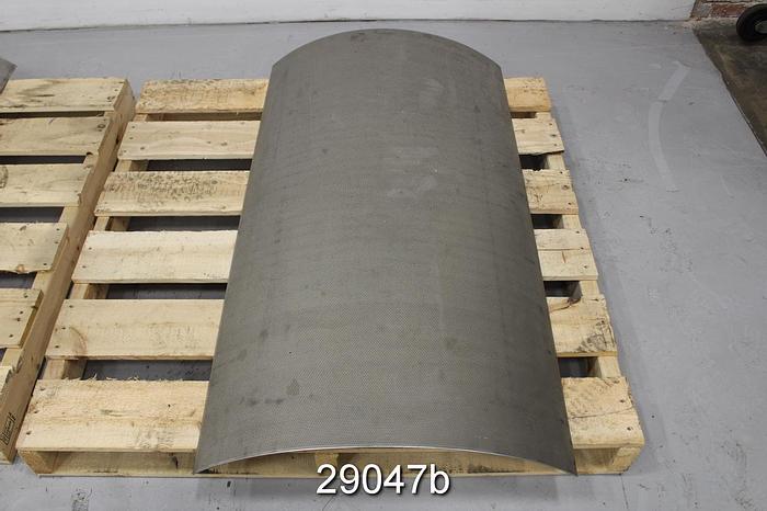 Unused Andritz/Dupps 3620 Dewatering Screw Press Extraction Plates #29047