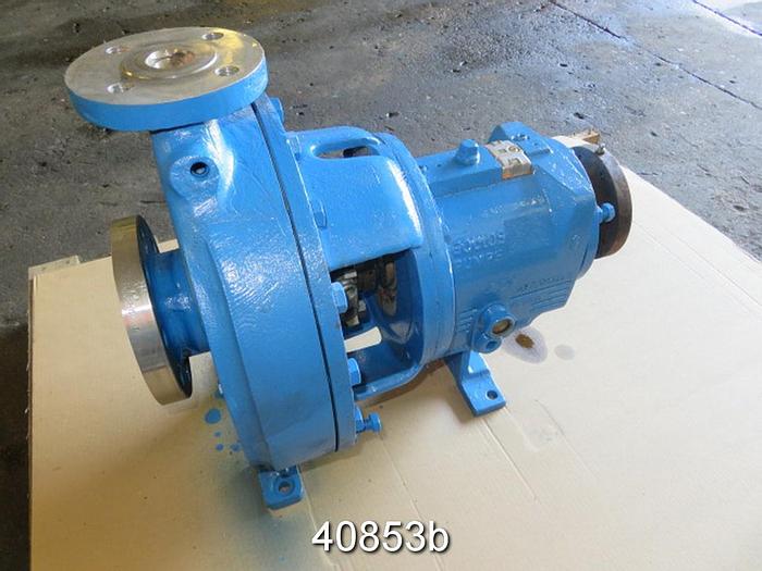 Used Goulds Lf 3196 1.5x3x13 Pump, SS Casing and Impeller #40853