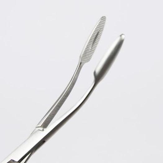 PINCE A POLYPES GROSS MAIER COURBE 25cm