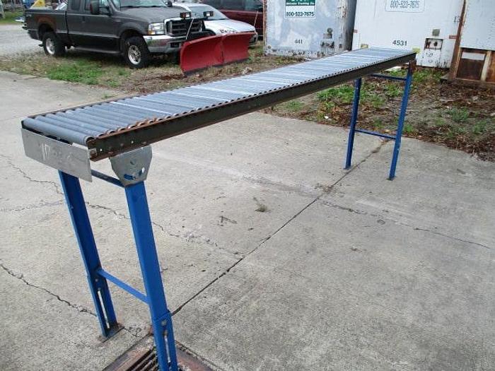Used Roller Conveyor, solid bar rollers