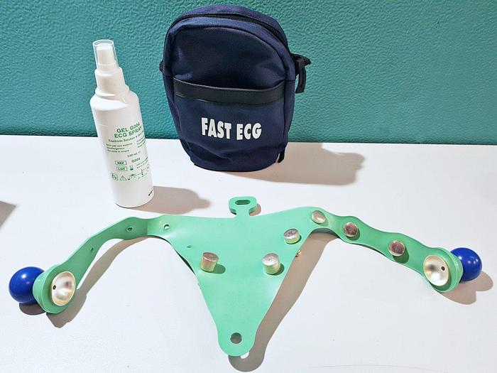 Gebraucht Biodiagram schnell EKG Elektrodengurt mit 230 ml EKG Spray und Tragetasche