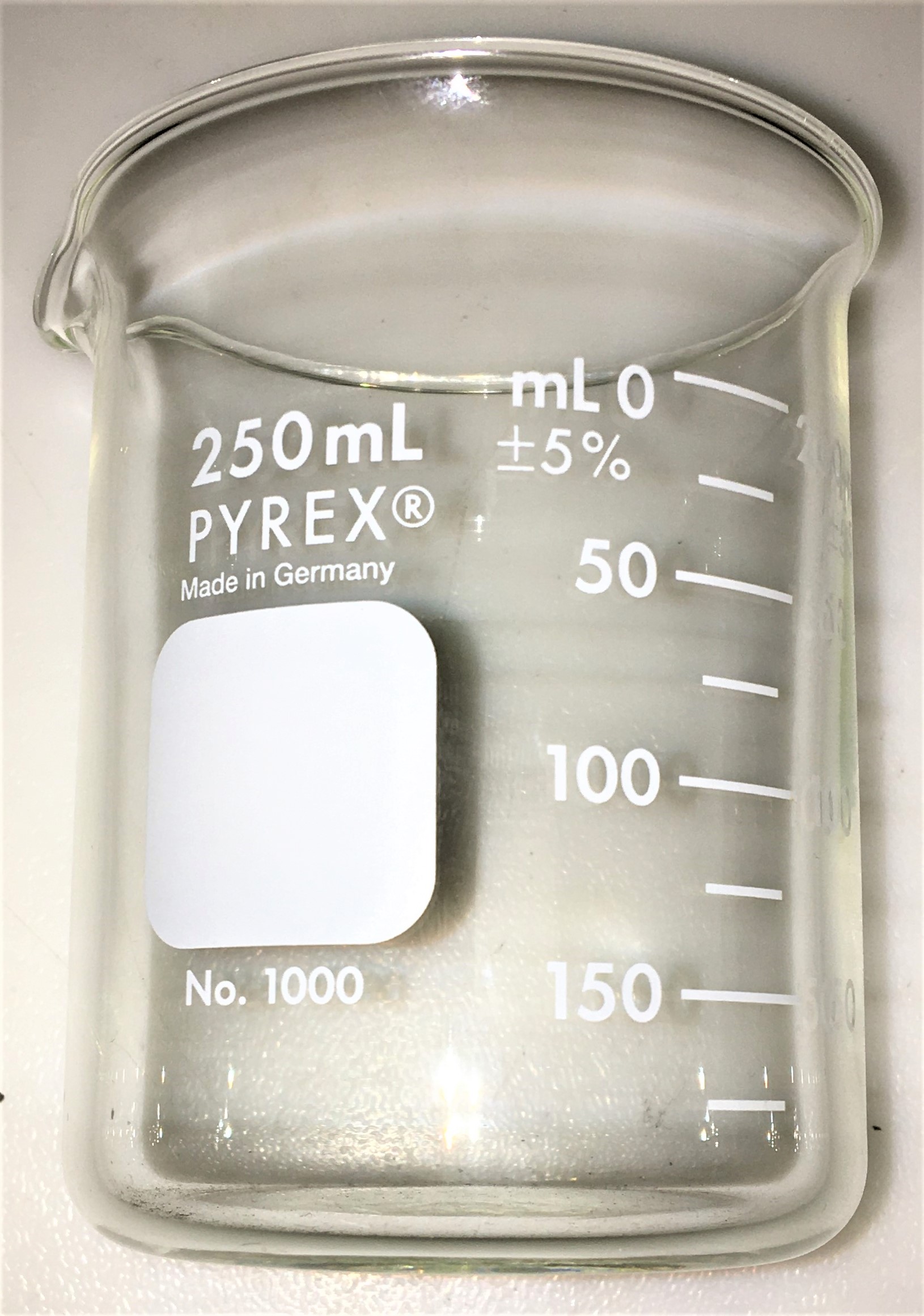 Used Corning PYREX and Kimble KIMAX (and Equivalent) Beakers - Various Volumes