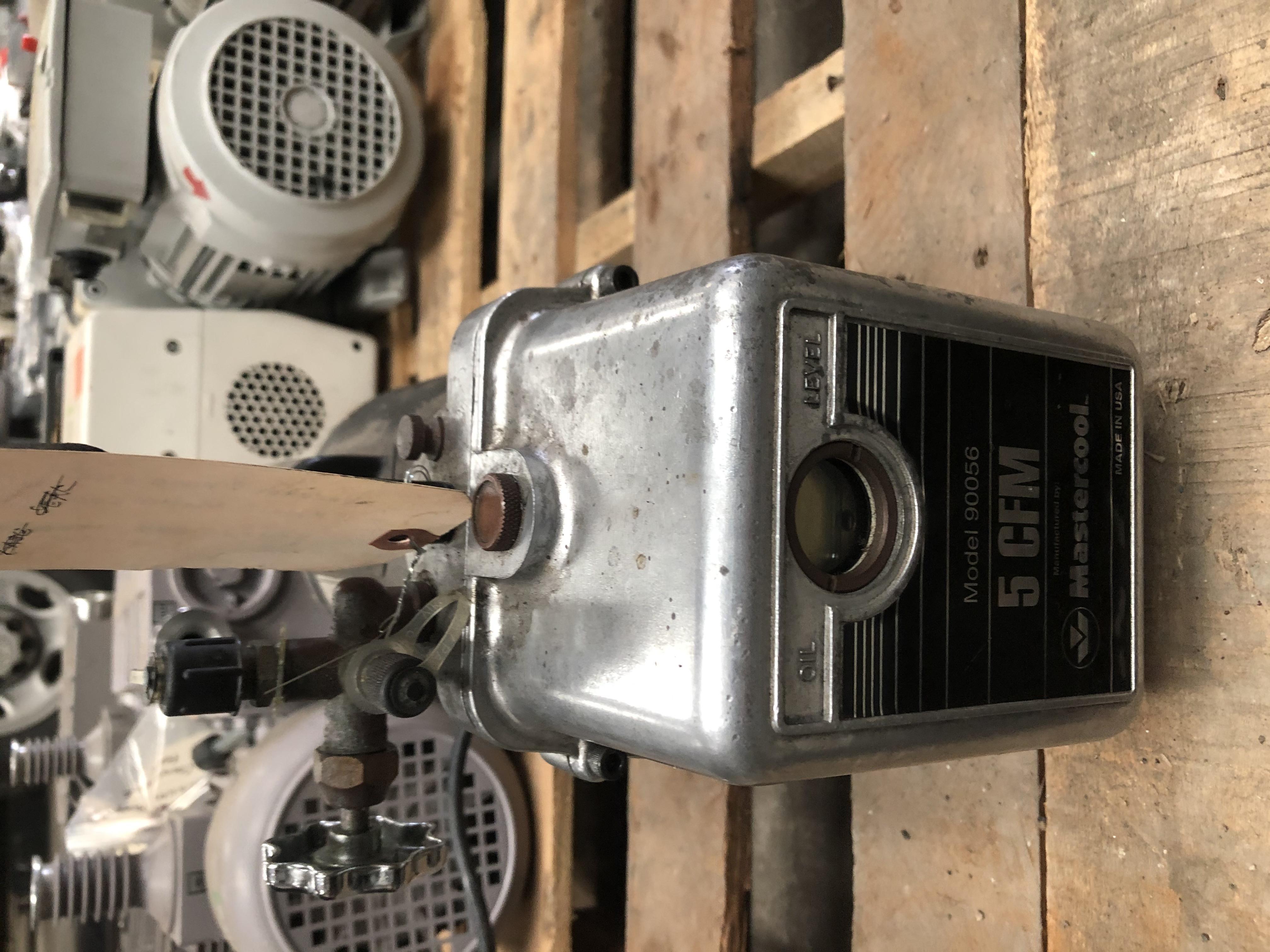 Used MASTERCOOL 90065 TWO STAGE VACUUM PUMP