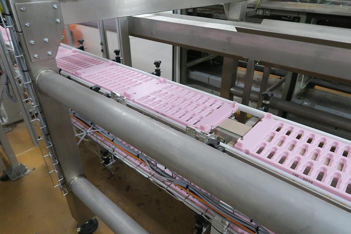 Used Aasted Frozen Cone Chocolate Moulding Line