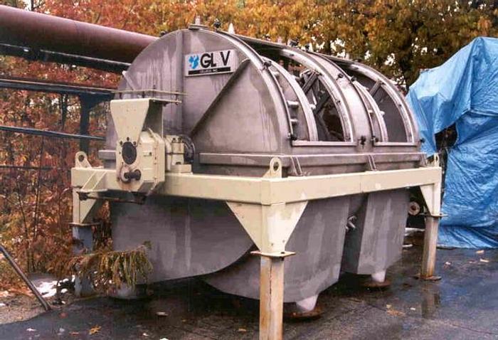 Used GL&V MDL SD4 SPRAY DISC FILTER/SAVEALL 316 S/S