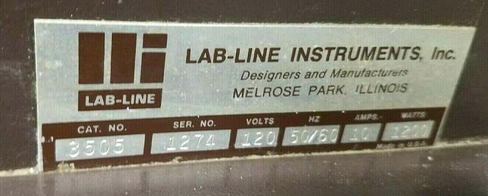 Used Lab-Line Imperial II Radiant Heat 350f Lab Oven Model 3505 120v single phase