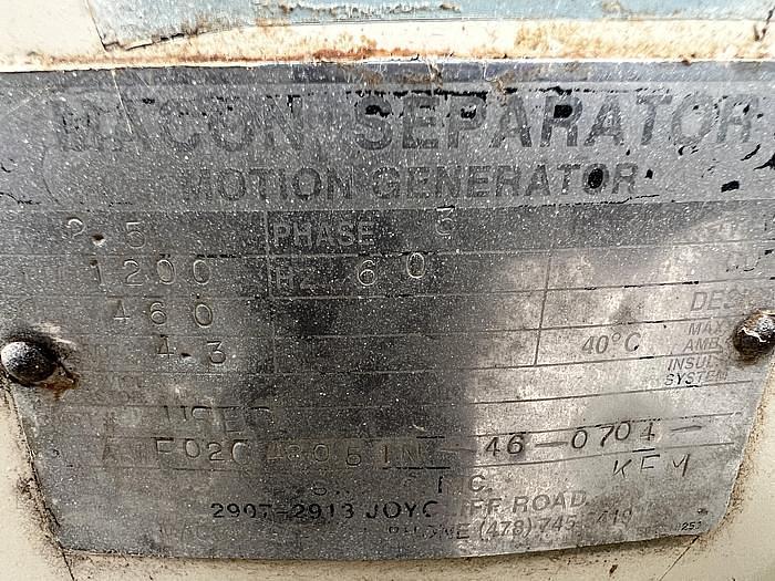 Used 48" MACON SCREENER - S/S - 1 DECK