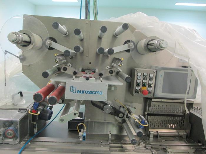 Used (2) EUROSICMA CANDY CUT AND FLOWPACK WRAPPERS