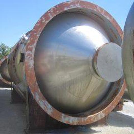 Used Unused Praj Industries 14,000 gallon 316 stainless steel vertical pressure tank