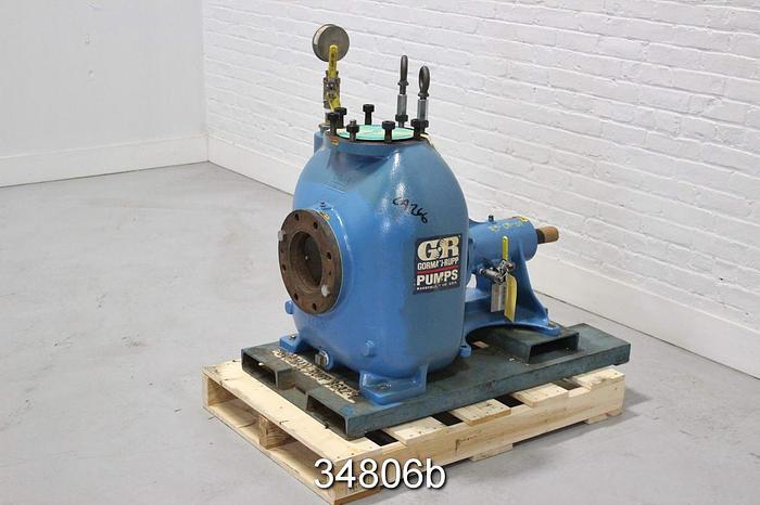 Used Gorman Rupp 86A2-B Trash Pump, 6x6 #34806