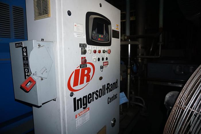 Used INGERSOLL RAND CENTAC AIR COMPRESSOR 500 HP OVERHAULED 2017