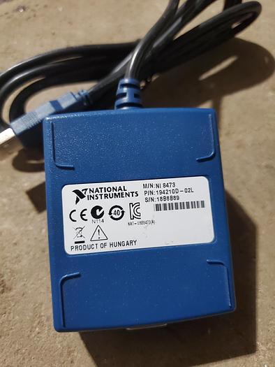 Used National Instruments NI USB-8473 CAN Interface Device 194210D-02L (BRD2)