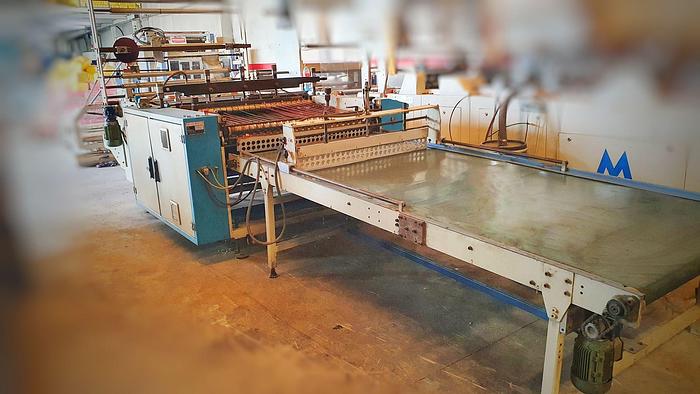 Used 2005 GUR IS MAKINA TY 1050 Bottom and side seal bag making machine (LDPE, HDPE, MDPE; LLDPE)