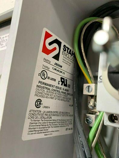 Used Stahlin J806W Enclosure w/ On & Off Switch