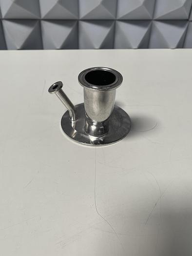 Used ITT Sherotec 5" End Cap w/ 2" and 1" Port