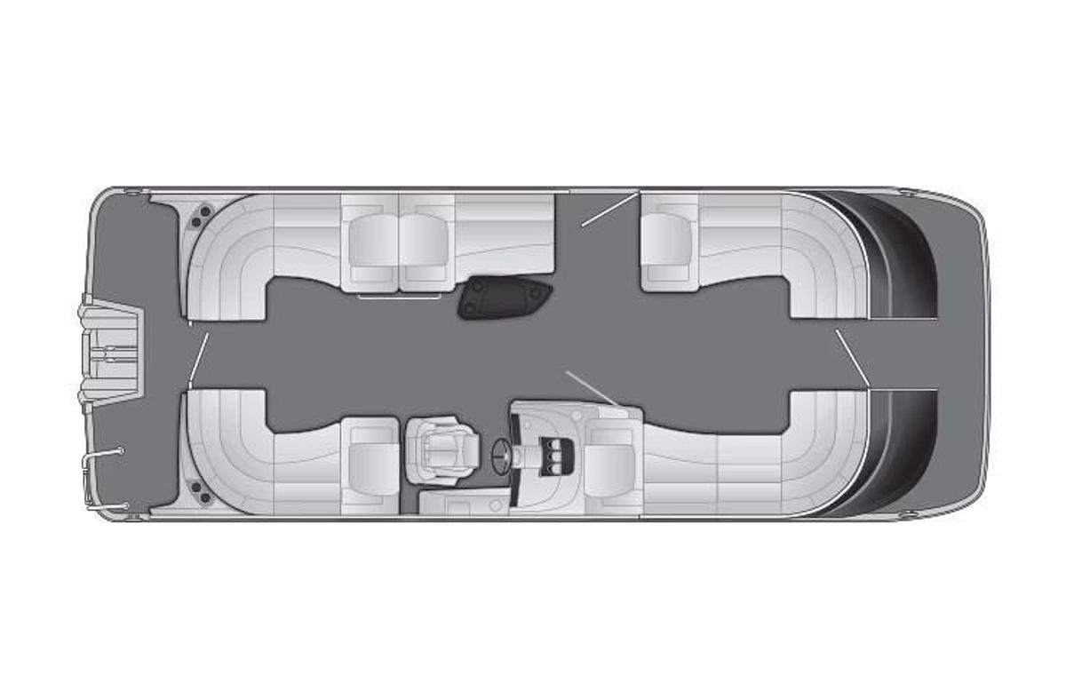 2023 Bennington 25 QXFB X1 Wide Beam