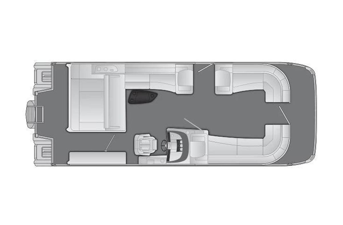 2023 Bennington 27 RSB X2 Wide Beam, Twin Engine