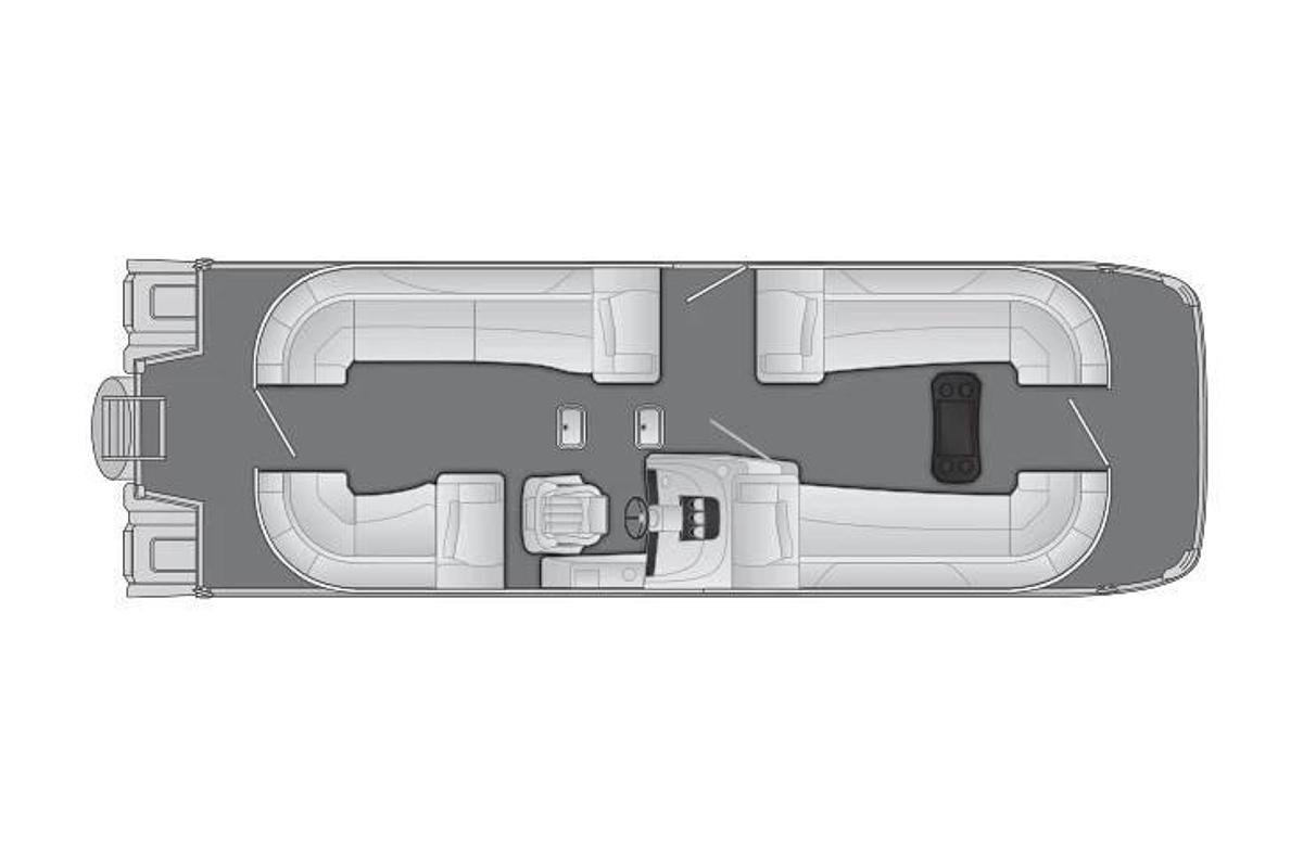 2023 Bennington 27 RSRC T2 Standard Beam, Twin Engine