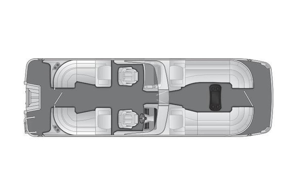 2023 Bennington 25 RXFBW Windshield