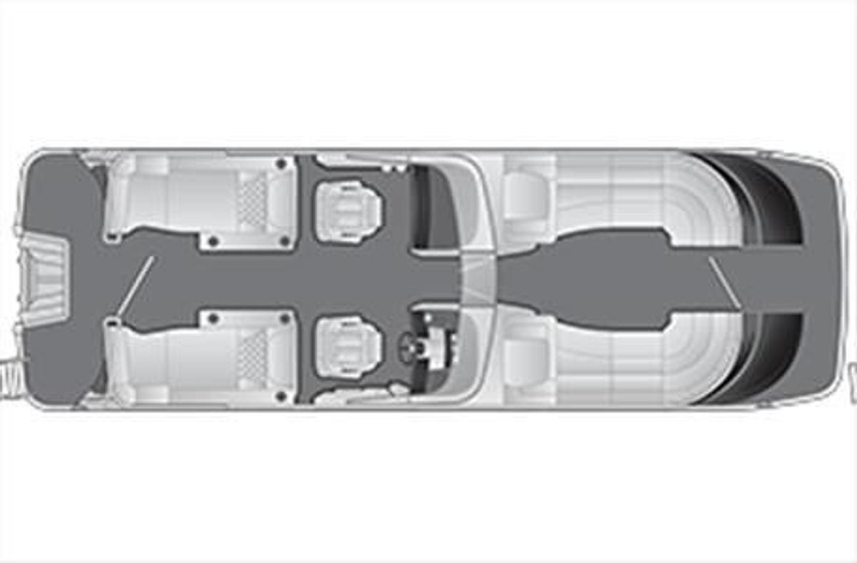 2023 Bennington 25 QXCWW Windshield