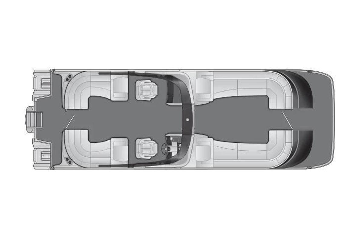 2023 Bennington 30 QXFBWA X2 Wide Beam, Twin Engine