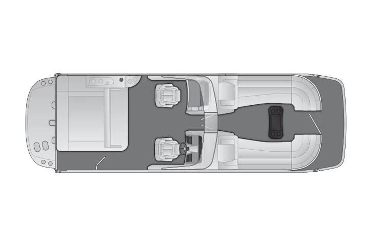 2023 Bennington 25 RXSBW I/O Windshield