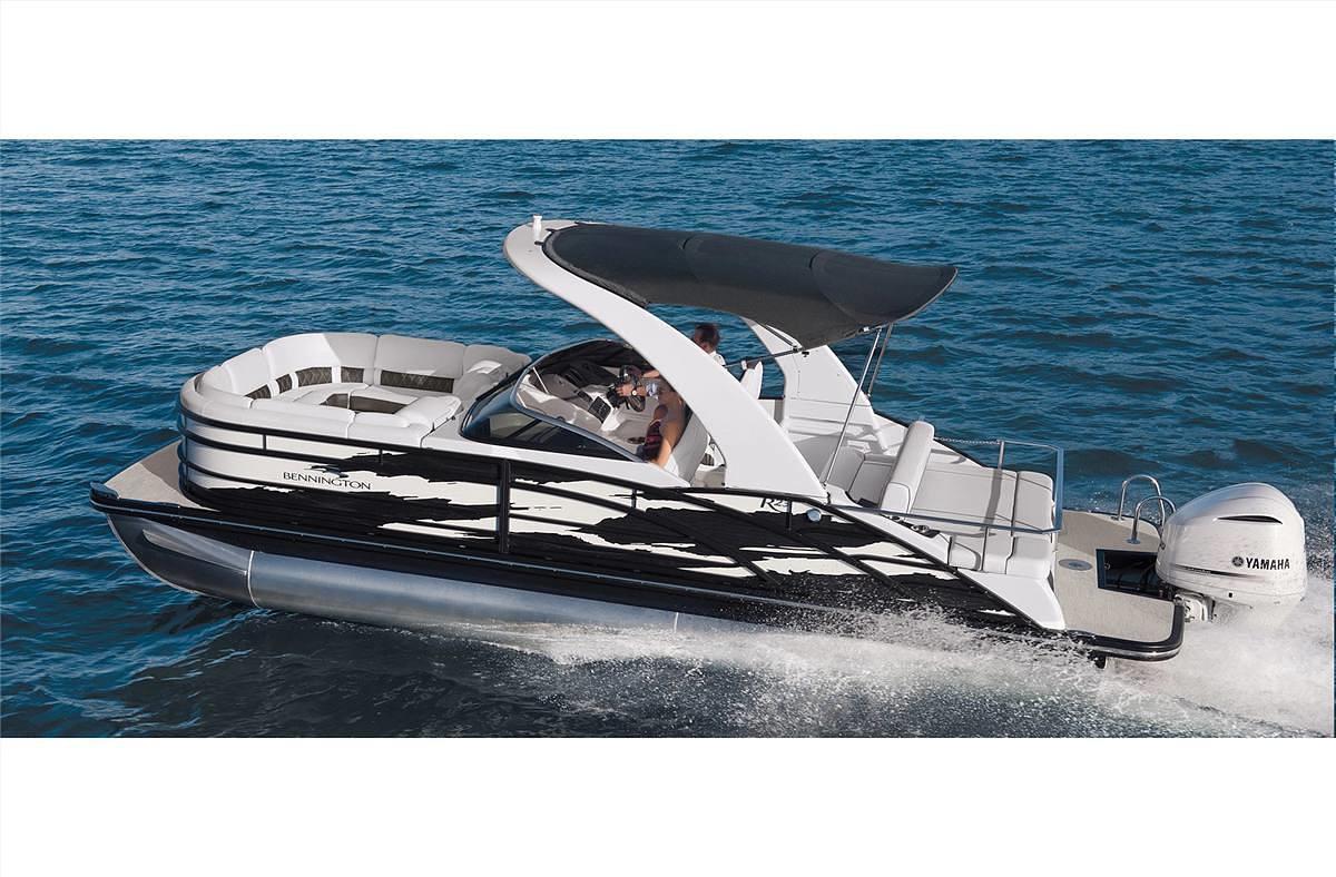 2023 Bennington 23 RSBWA Windshield, DLX Folding Open Sport Arch