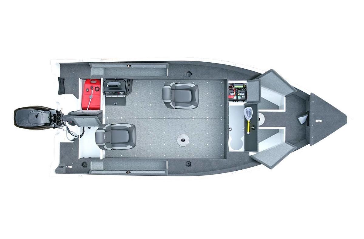2024 Lund 1650 Angler Tiller