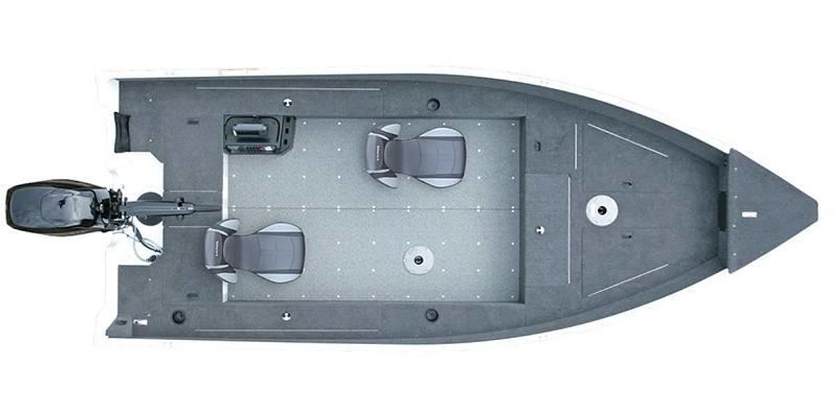 2026 Lund Angler 1650 Tiller