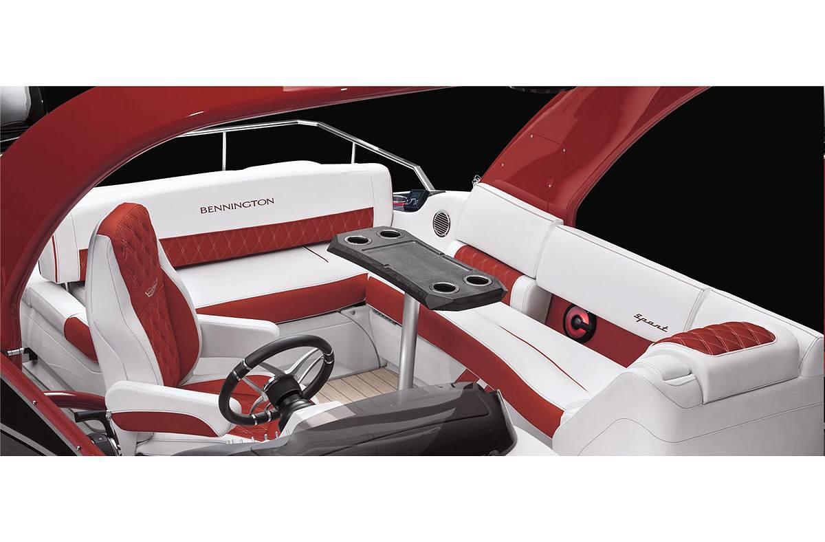 2023 Bennington 23 RXSBA Deluxe Folding Open Sport Arch, Gas Asst.
