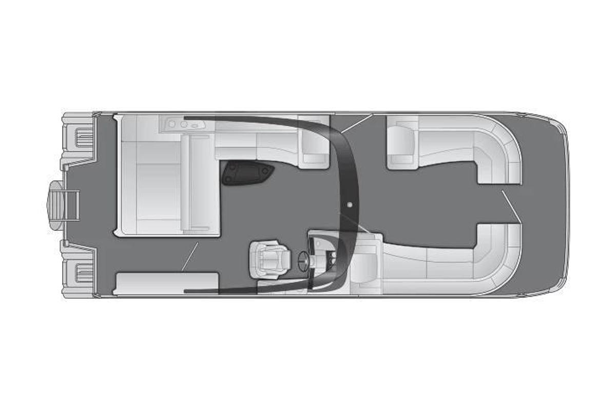 2023 Bennington 27 RSBA X2 Wide Beam, Twin Engine