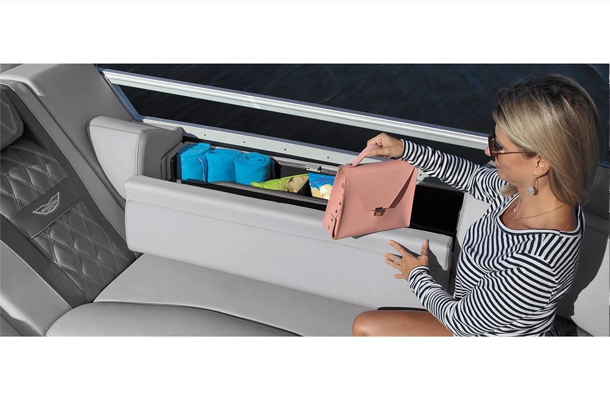 2023 Bennington 25 RTSBA Deluxe Folding Open Sport Arch, Gas Asst.