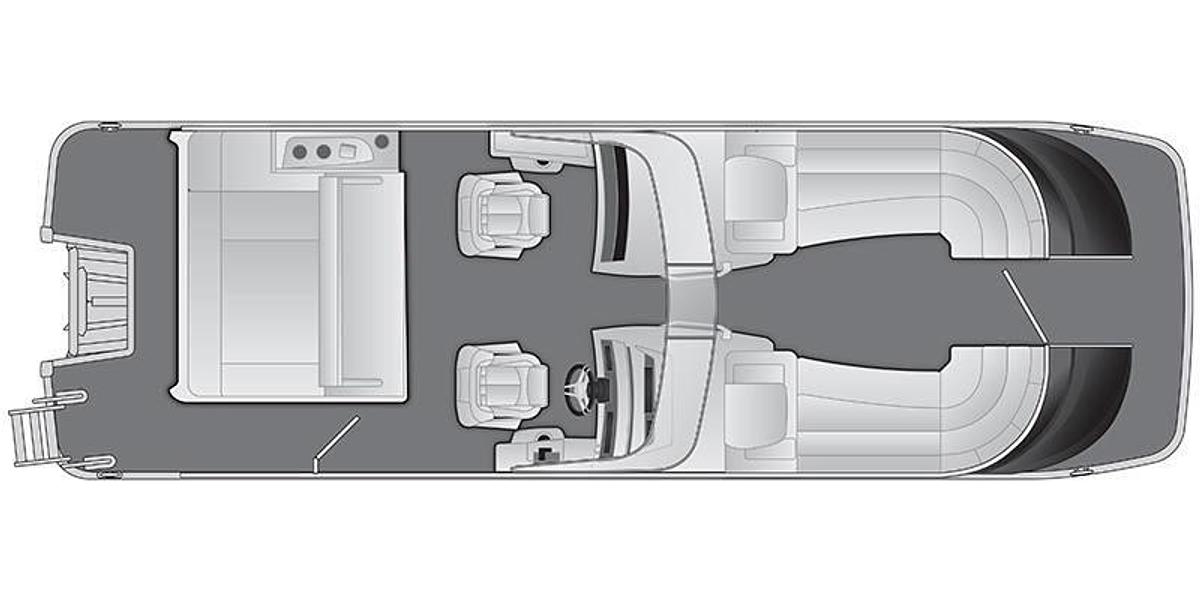 2026 Bennington QX Series 25 QXSBW