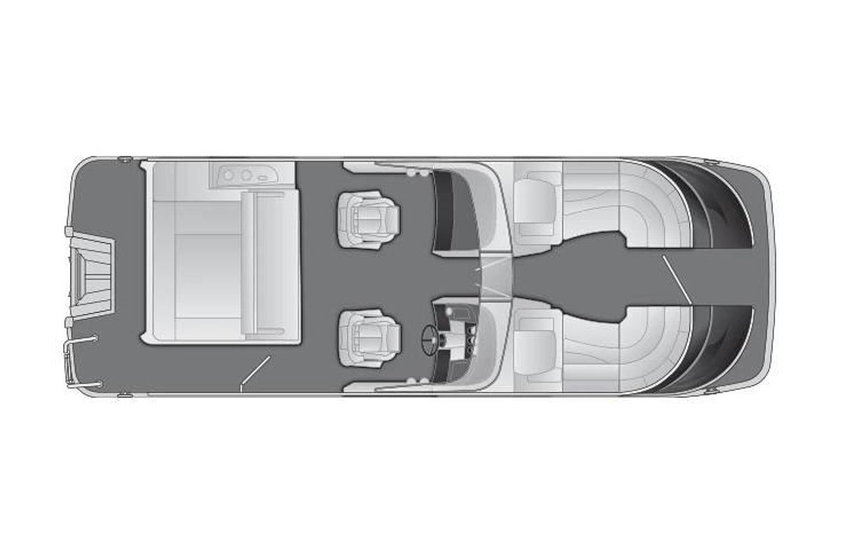 2023 Bennington 23 QSBW Windshield