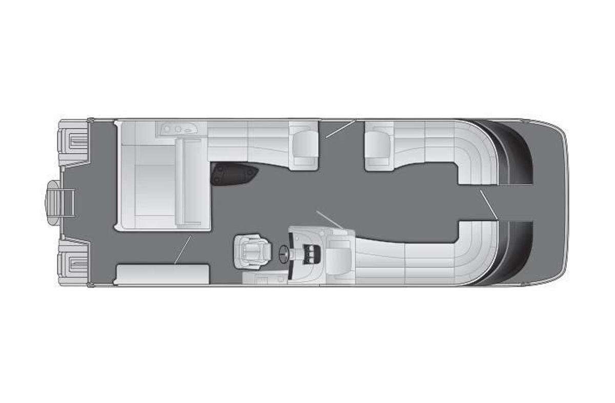 2023 Bennington 30 QSB X2 Standard Beam, Twin Engine
