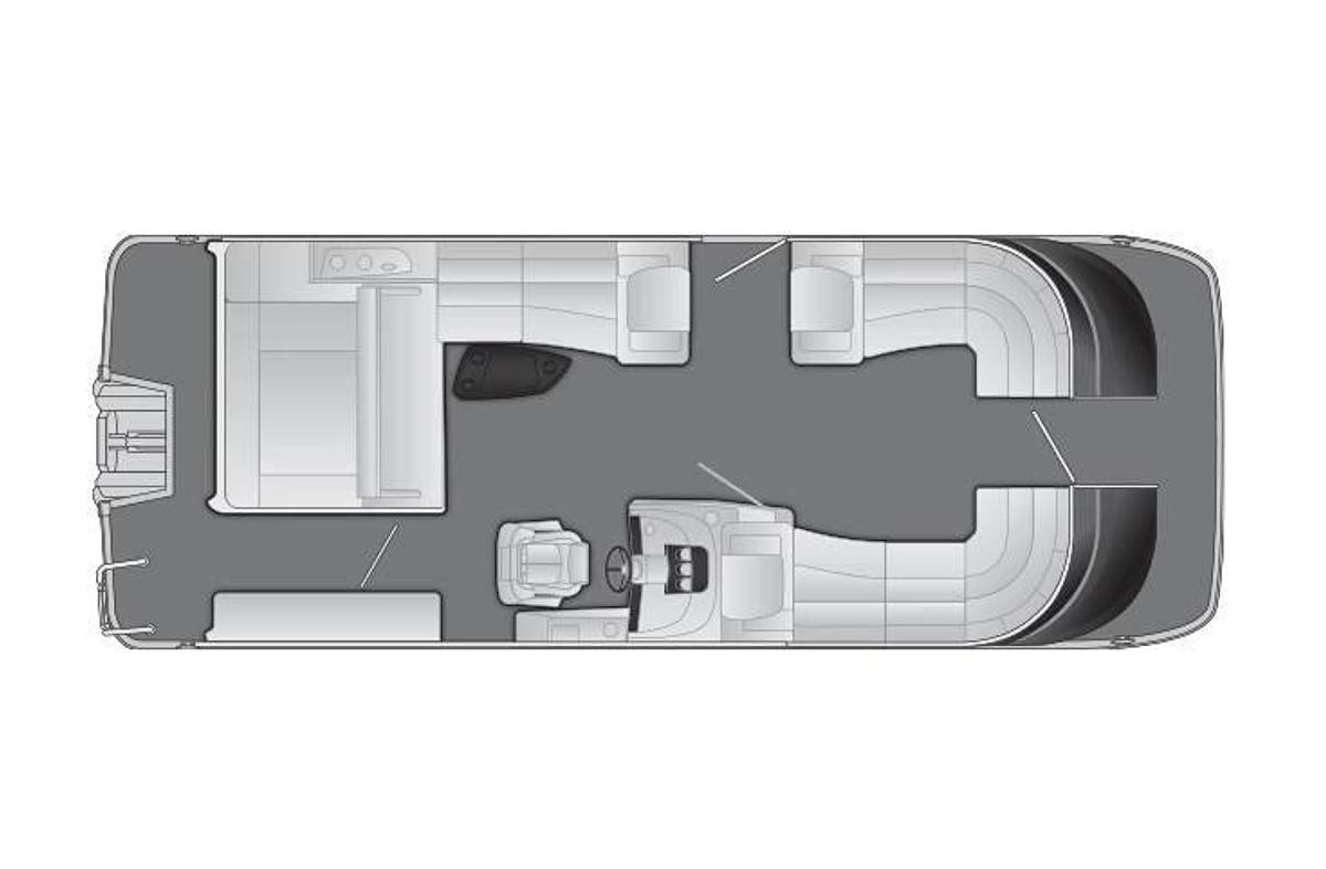 2023 Bennington 25 QXSB X1 Wide Beam